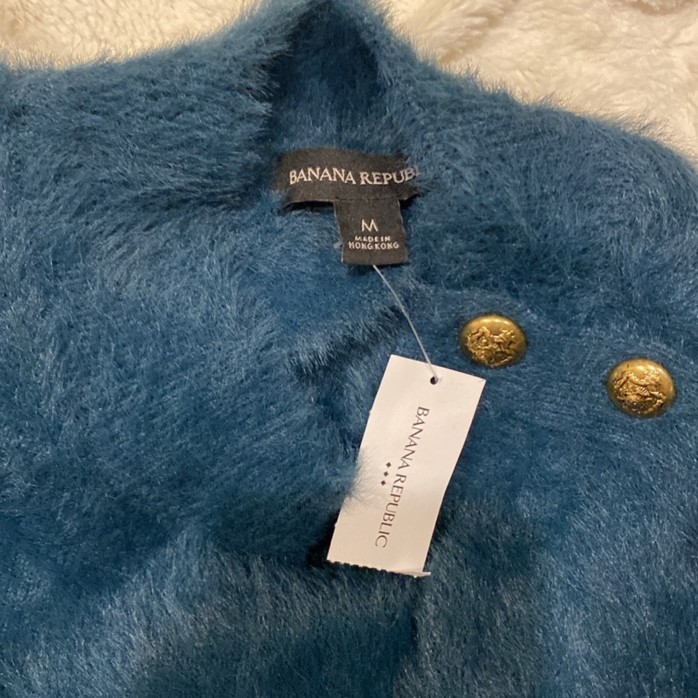 Cozy Teal Sweater for Women - Picture 7 of 10